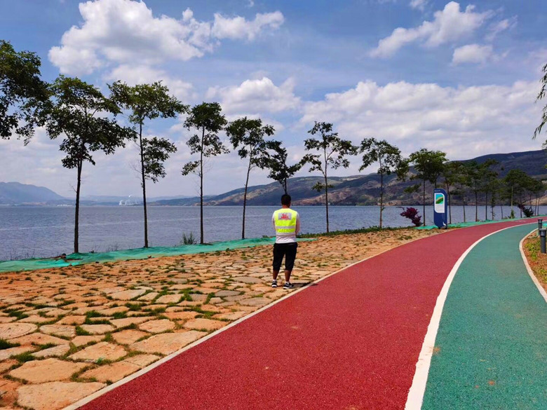 陽宗海明湖濕地·透水地坪